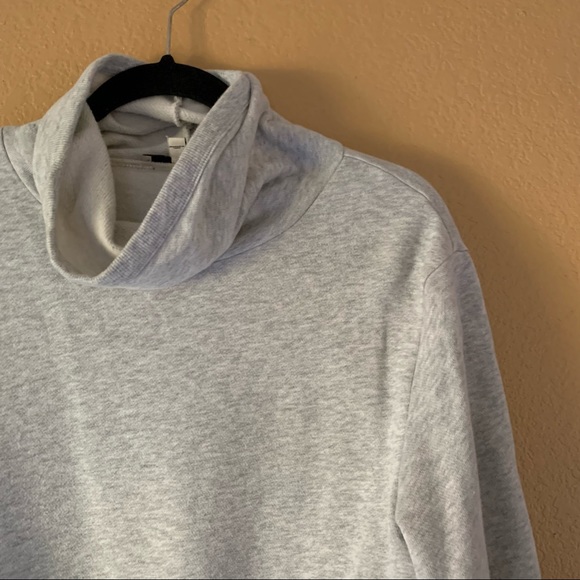 Express One Eleven Mock Neck Sweatshirt Dress - Size Small - Picture 10 of 10